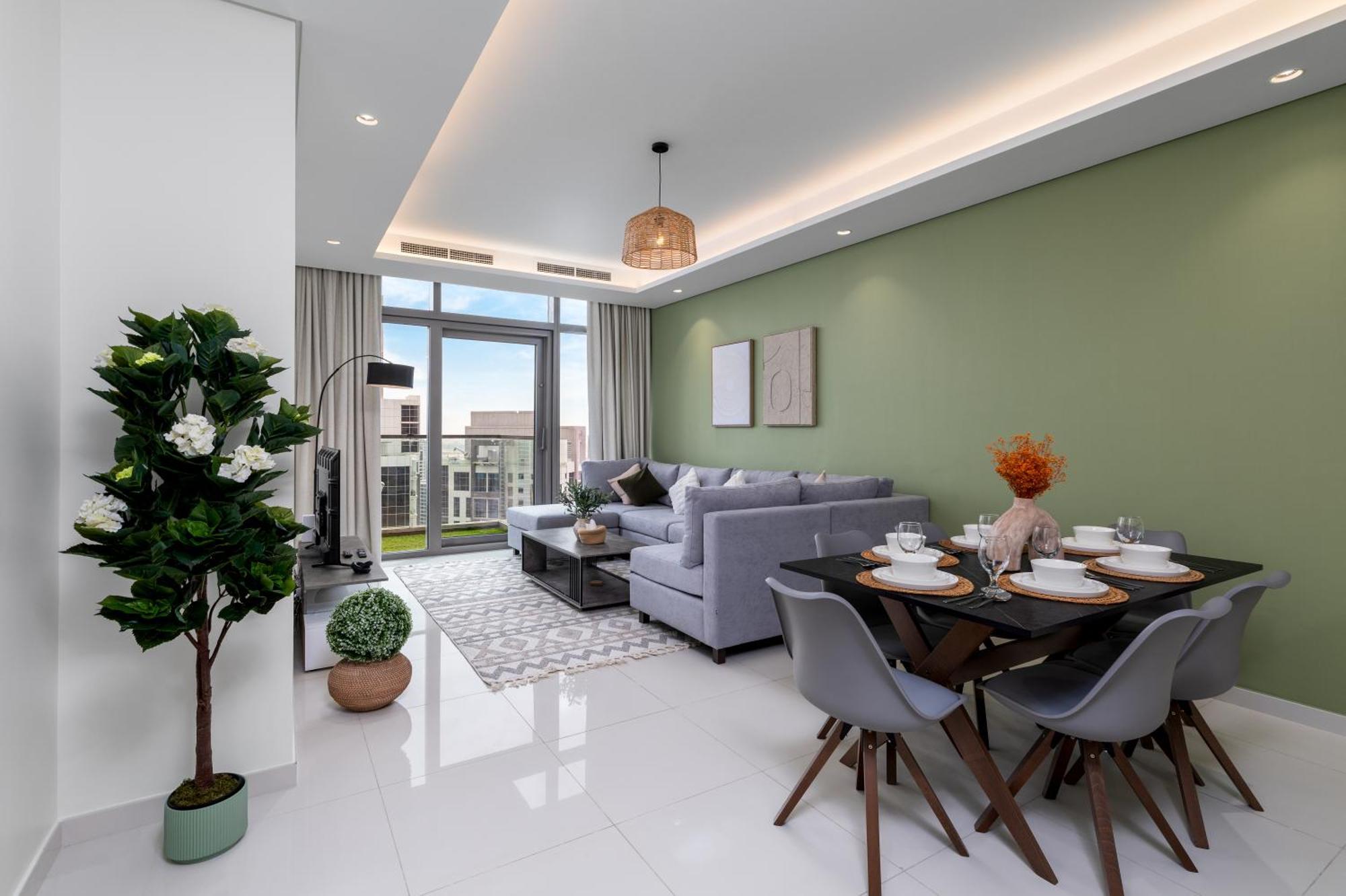 Apartment Downtown Skyline & Burj Khalifa Views Dubai